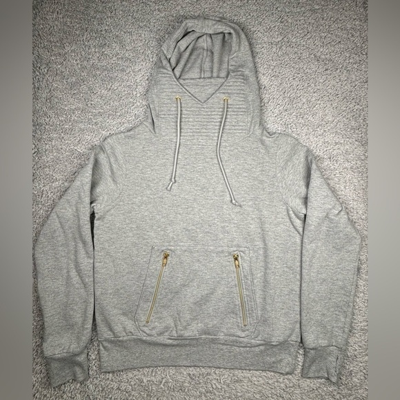 Lily & Lottie Hoodie Womens Extra Small Classic Hooded Sweatshirt Activewear Run - Picture 2 of 4